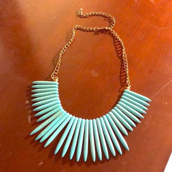 Anthropologie Jewelry - Turquoise necklace
